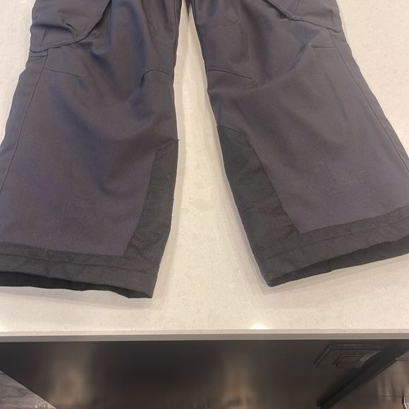 Gerry Weber Kids Gray Snow Pants with Blue Straps - Picture 2 of 7